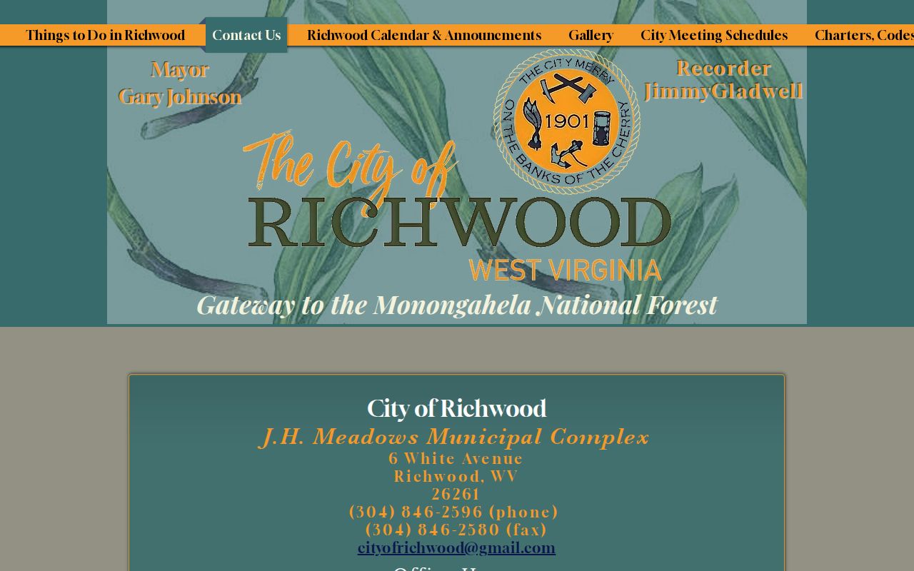 Neighboring Richwood contact source distinguishing Summersville police records